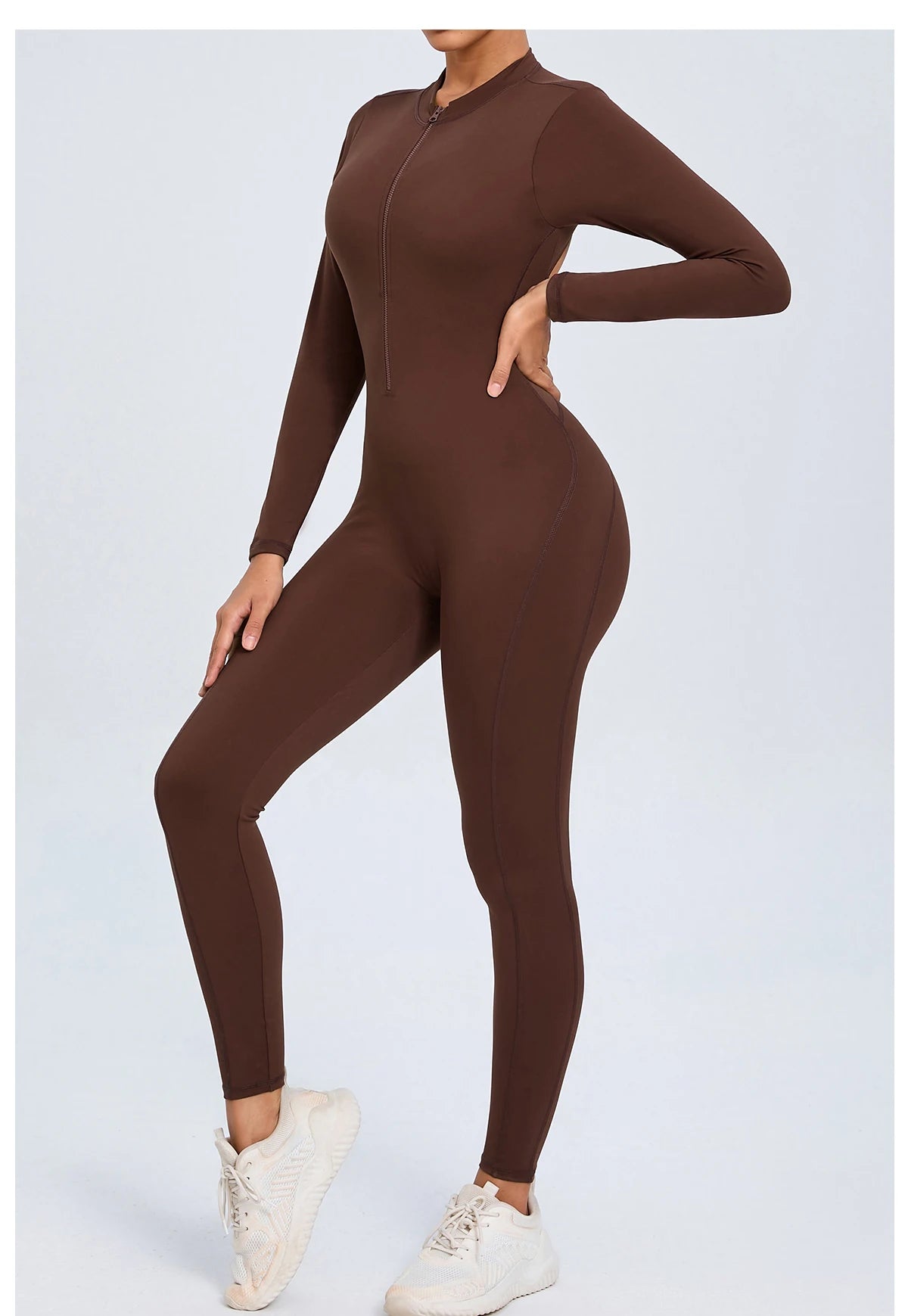 Veyra Luxe™ Zip Sculpt Jumpsuit