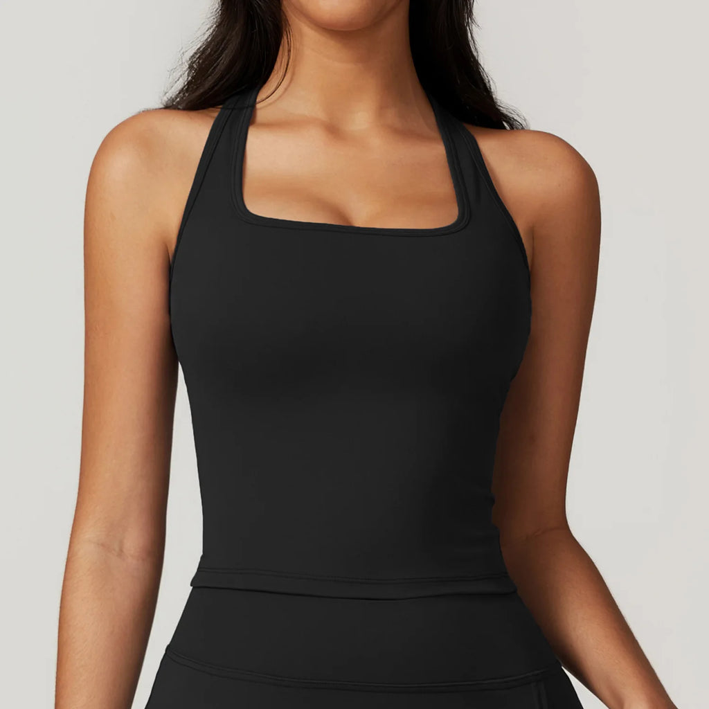 Veyra Active™ Summer Shockproof Yoga Vest | Quick-Dry Seamless Workout Tank Top