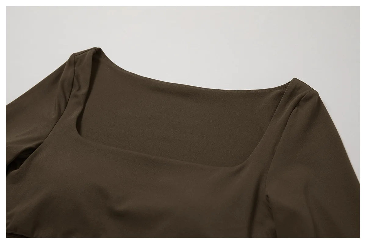 Veyra Active™ SculptFlex 2-Piece Yoga Set | Long Sleeve Crop Top & High-Waist Seamless Leggings