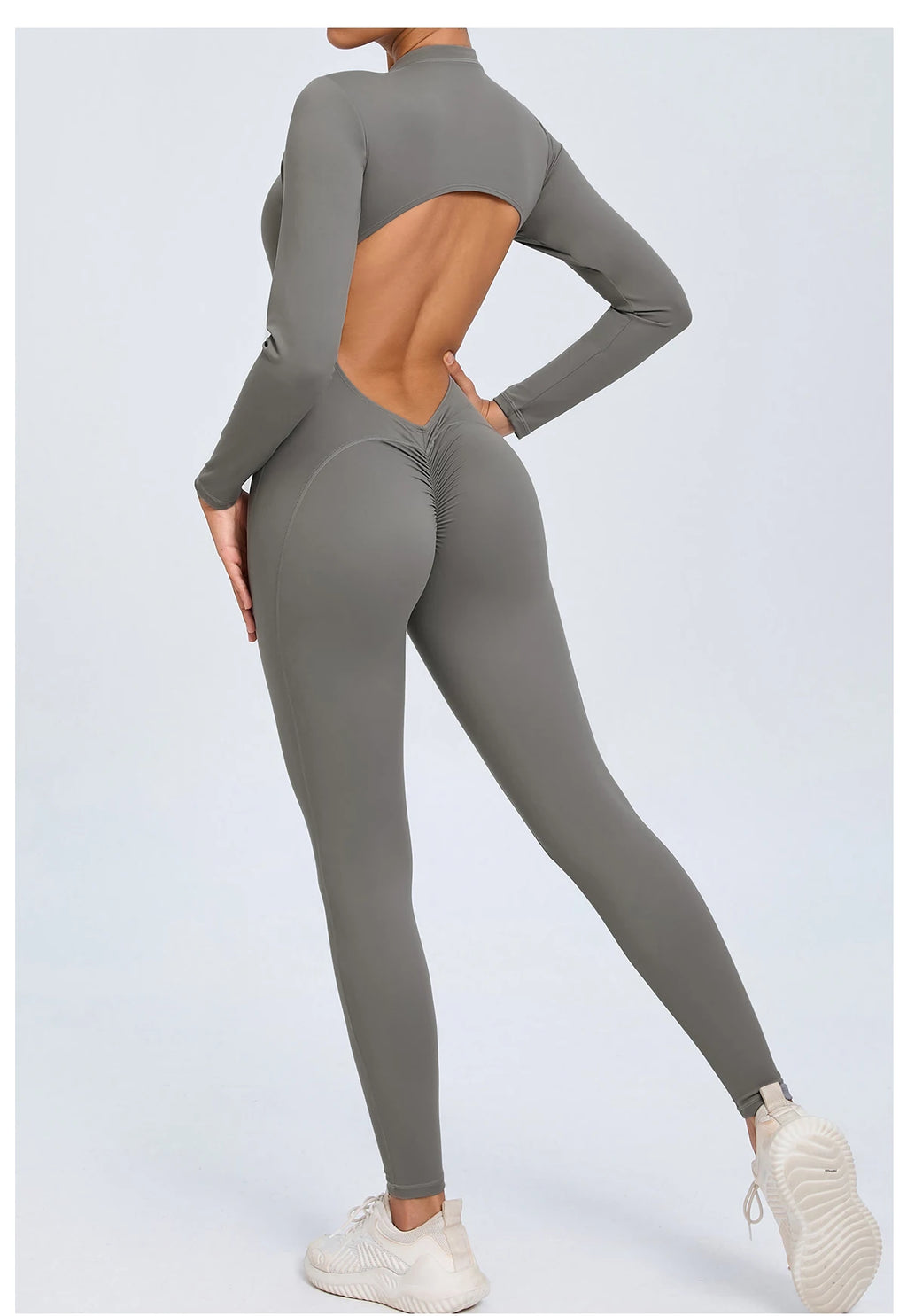 Veyra Luxe™ Zip Sculpt Jumpsuit