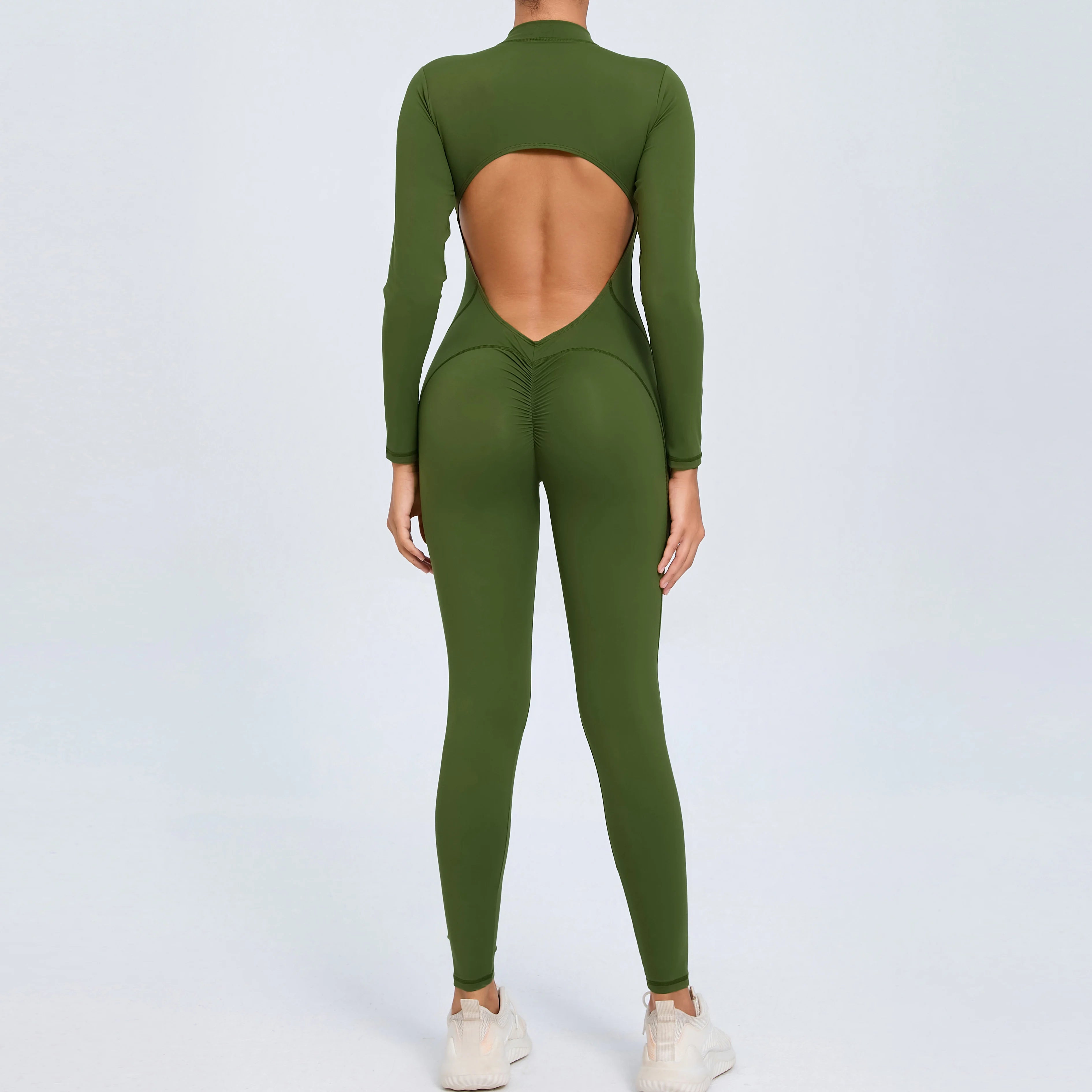 Veyra Luxe™ Zip Sculpt Jumpsuit