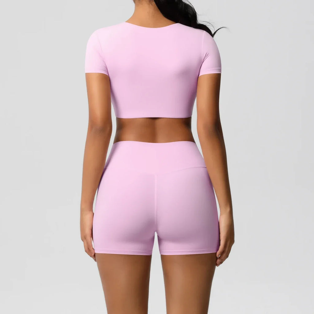 Veyra Active™ Women's SculptFlex 2-Piece Yoga Set | Booty-Shaping Leggings & Sports Tank Top