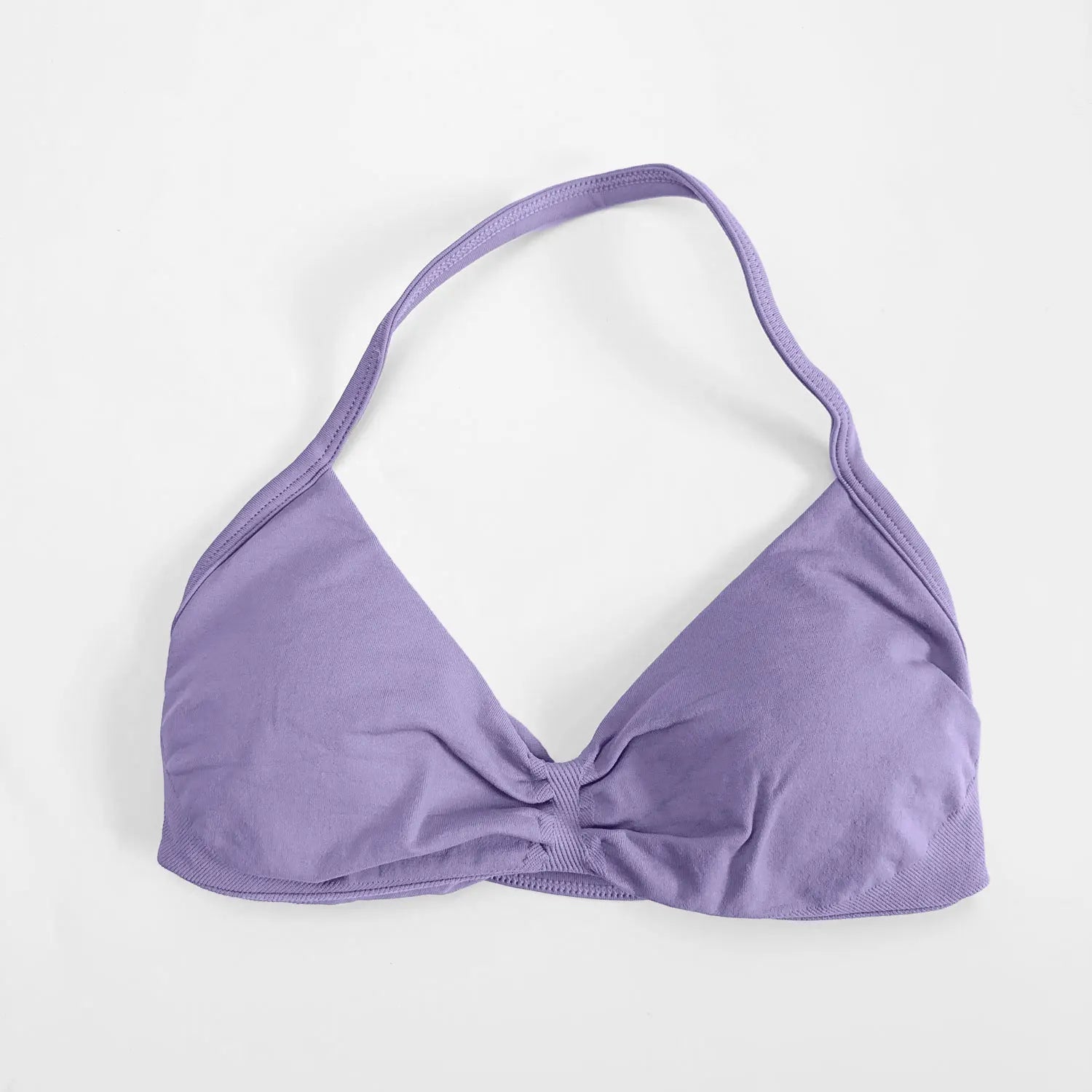 Veyra Active™ Impact Strappy Halter Sports Bra | High-Support Seamless Yoga Crop Top