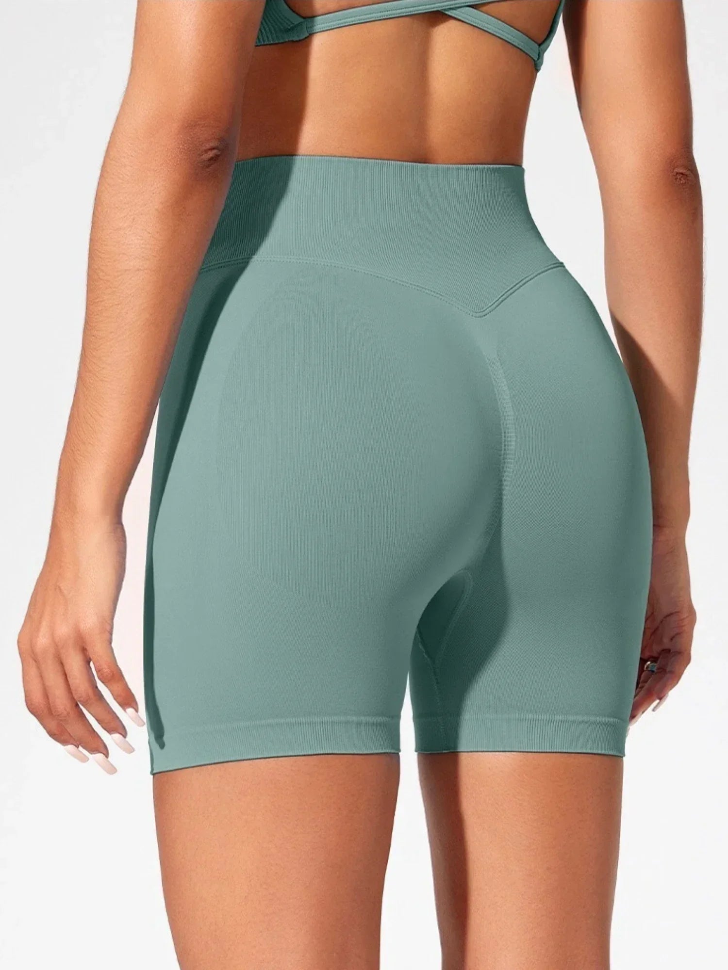 Veyra Active™ Summer High-Waisted Biker Shorts | Anti-Chafe Seamless Yoga & Running Shorts