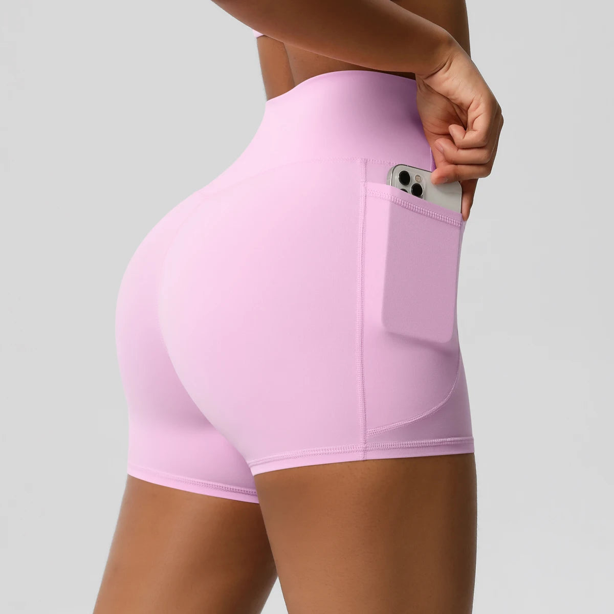 Veyra Active™ Pocketed High-Waisted Yoga Shorts | 100% Squat-Proof Anti-Chafe Biker Shorts