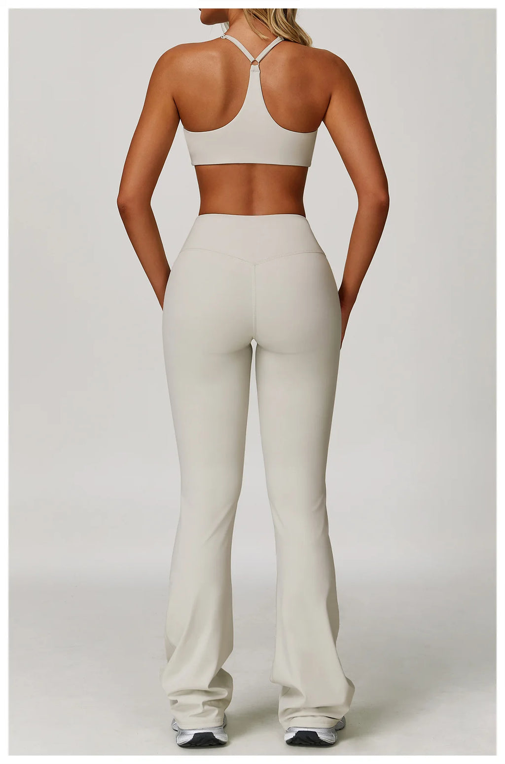 Veyra Active™ Infinite 3-Piece Yoga Set | Long Sleeve Top, Sports Bra & High-Waisted Leggings