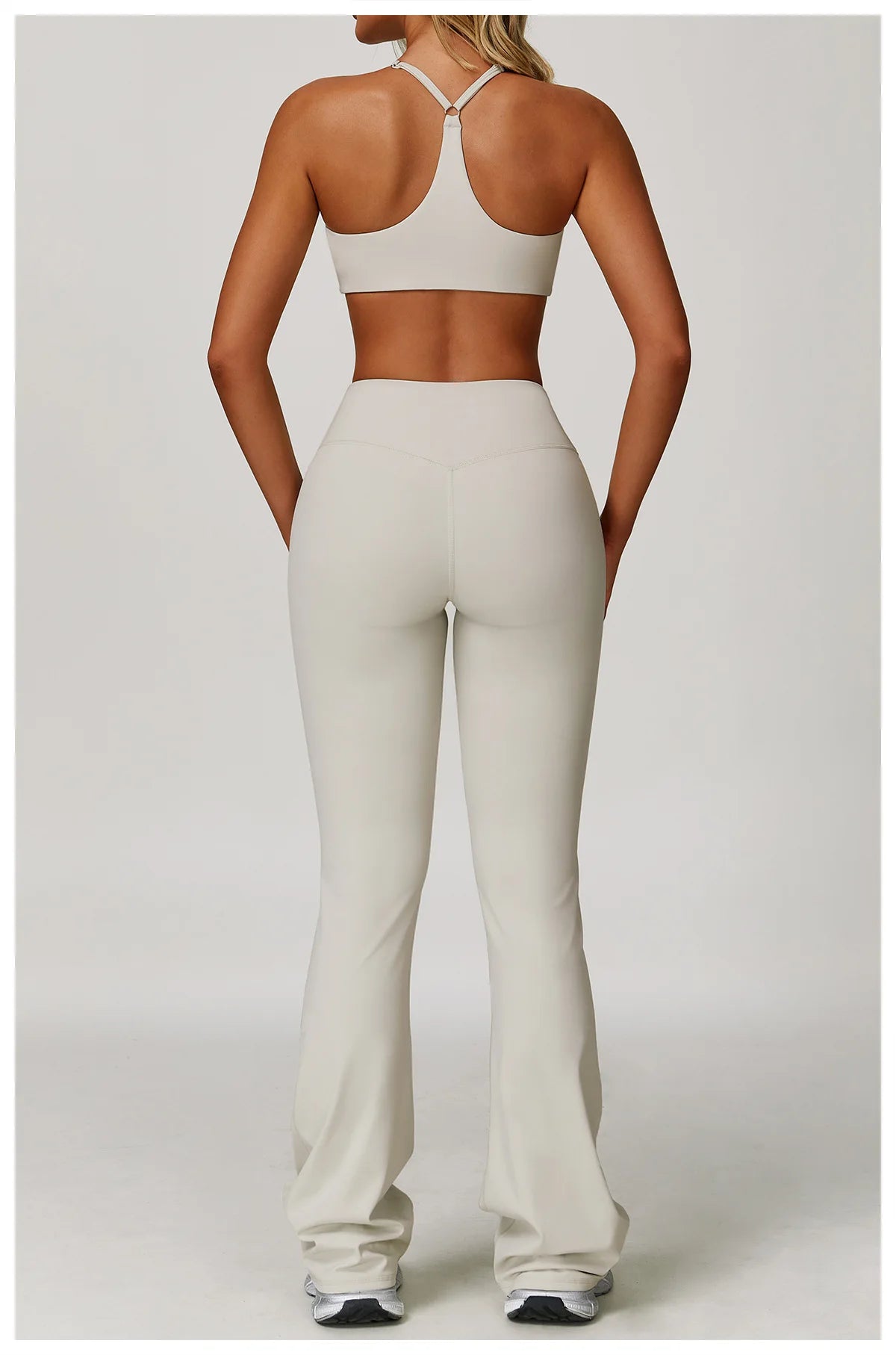 Veyra Active™ Infinite 3-Piece Yoga Set | Long Sleeve Top, Sports Bra & High-Waisted Leggings