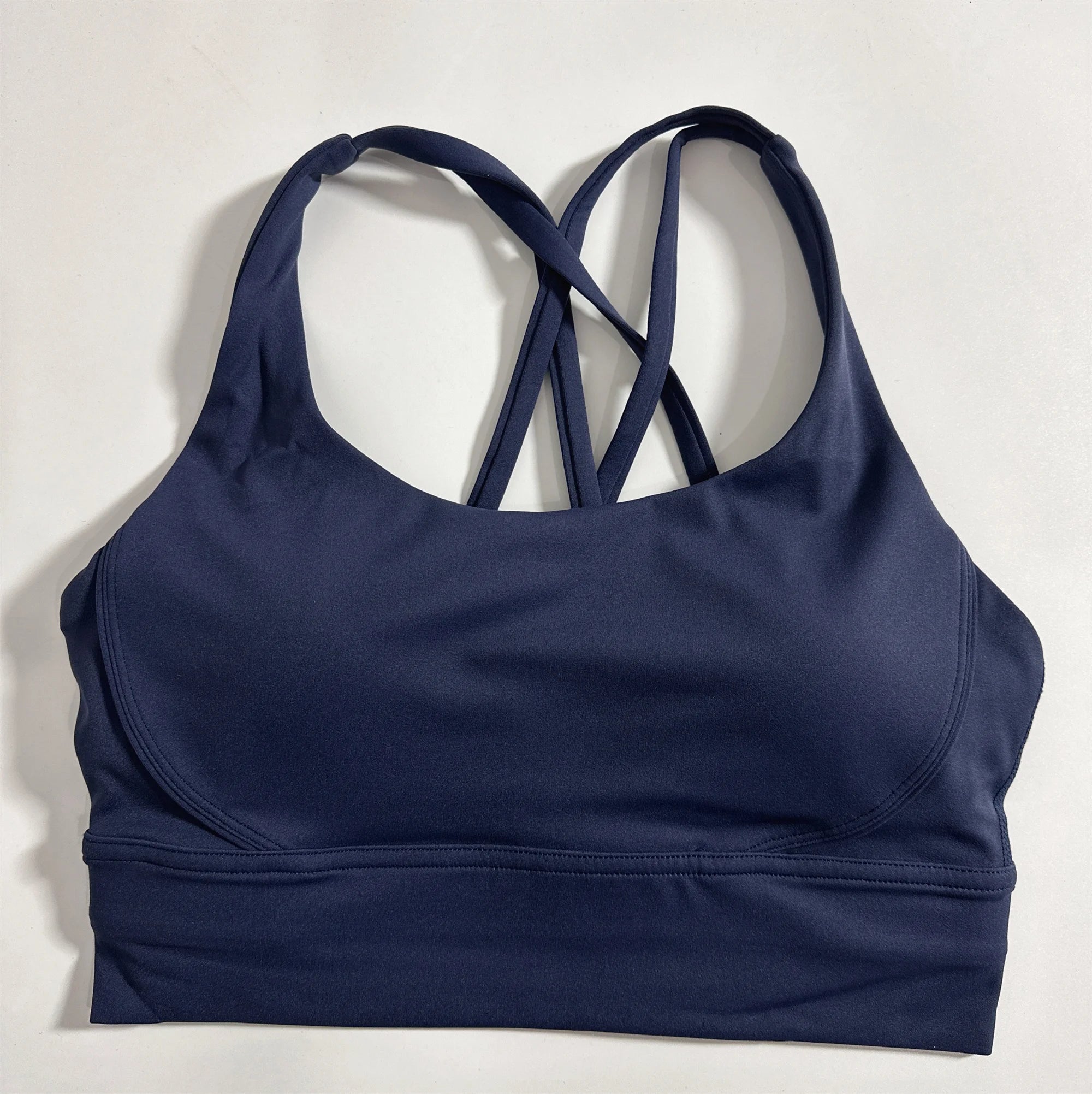 Kova by Veyra™ Women's Cross-Back Shockproof Sports Bra | High-Strength Push-Up Yoga Tank Top