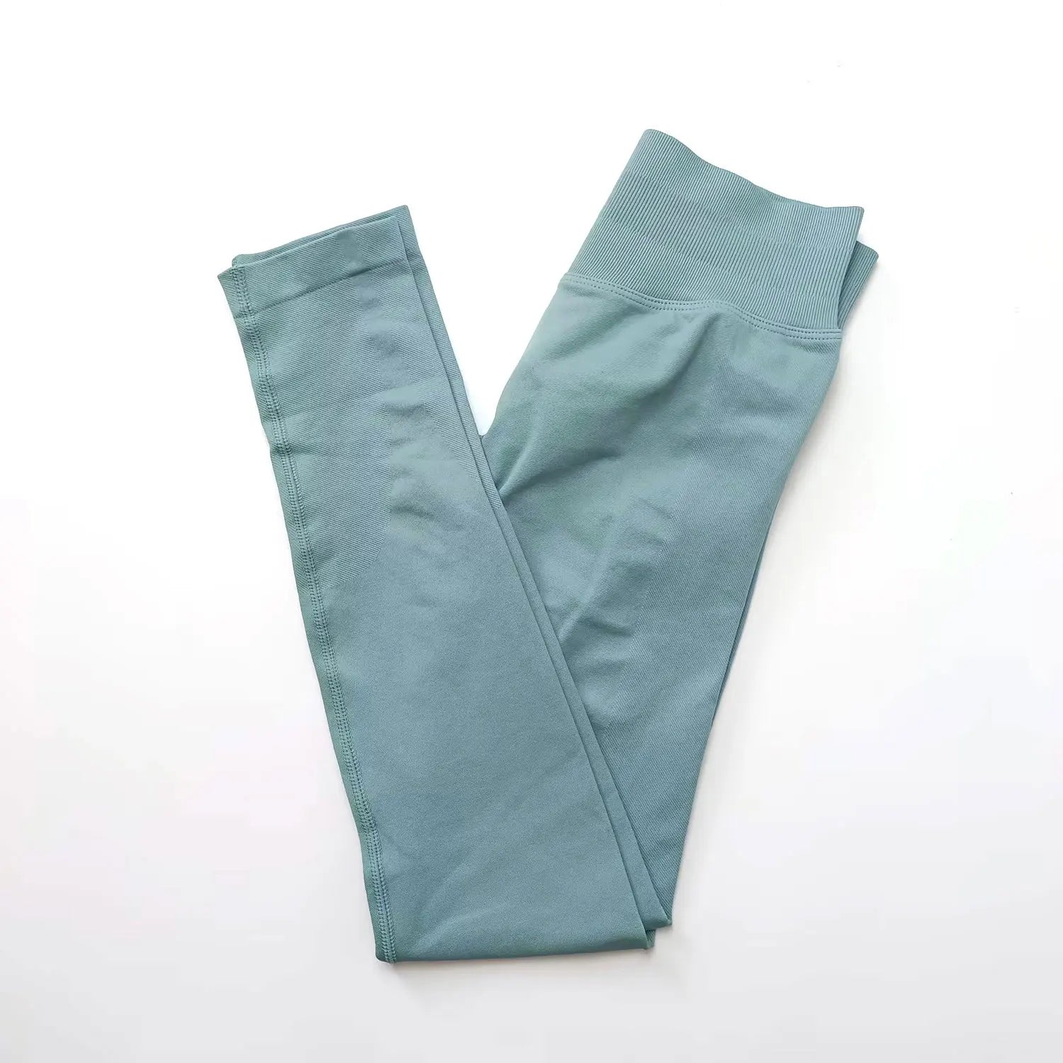 Veyra Active™ Impact Seamless Scrunch Leggings | Low Ribbed Waistband Glute-Shaping Yoga Pants