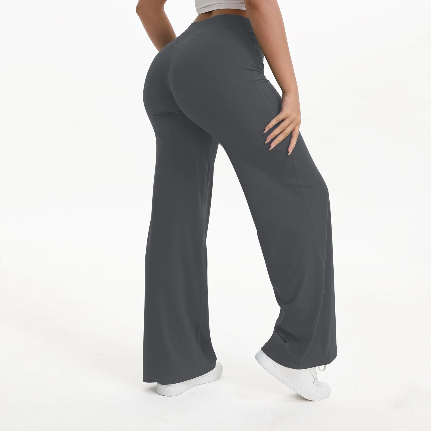 Veyra Active™ SoftMotion Straight-Leg Yoga Pants | Naked-Feel Pilates & Gym Trousers