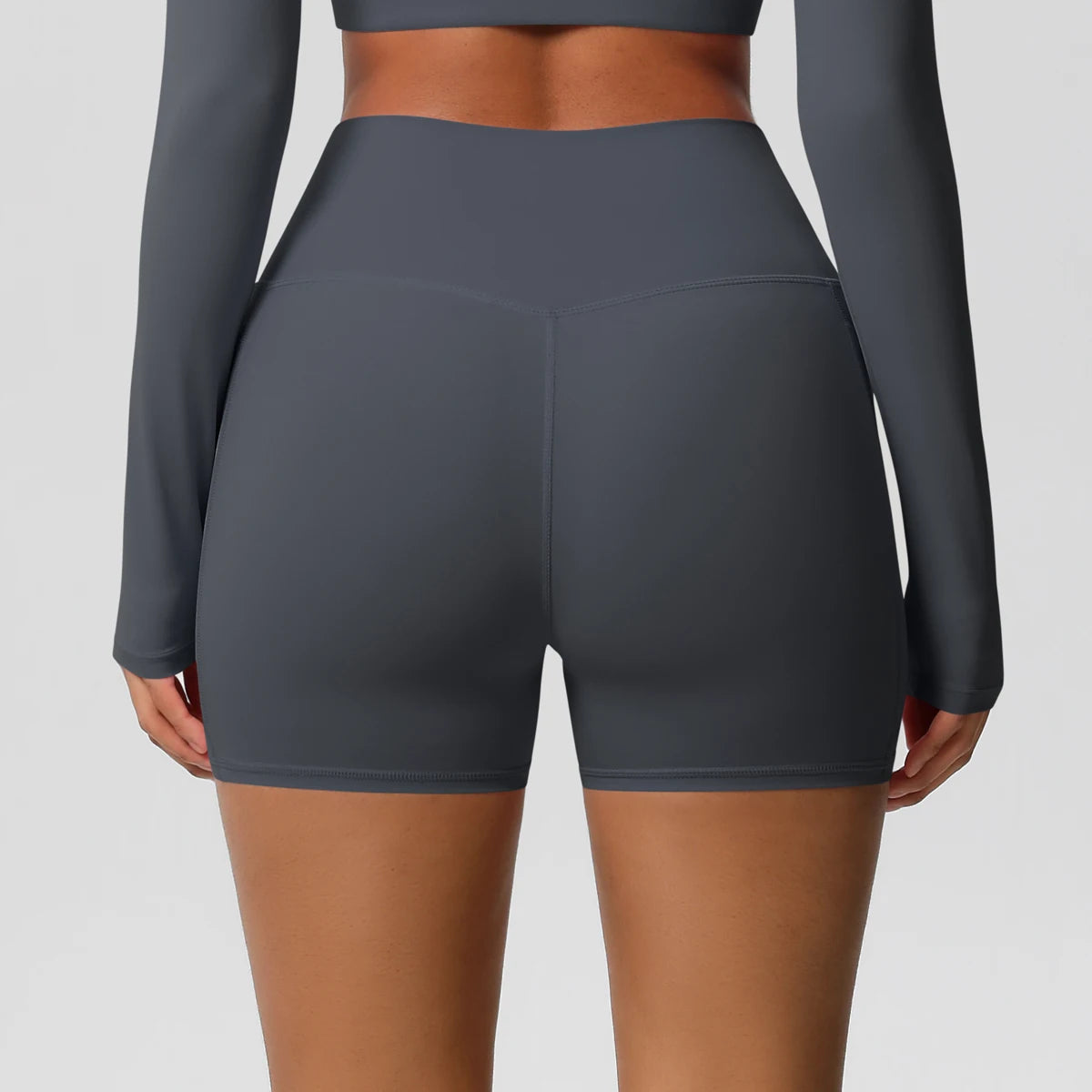 Veyra Active™ Pocketed High-Waisted Yoga Shorts | 100% Squat-Proof Anti-Chafe Biker Shorts