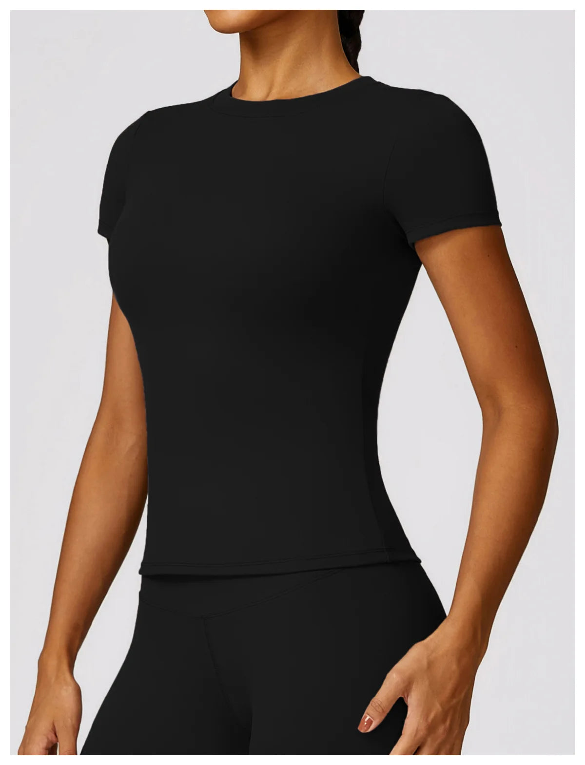 Veyra Active™ Breeze Slim-Fit Running T-Shirt | Breathable Short-Sleeve Yoga & Gym Tee