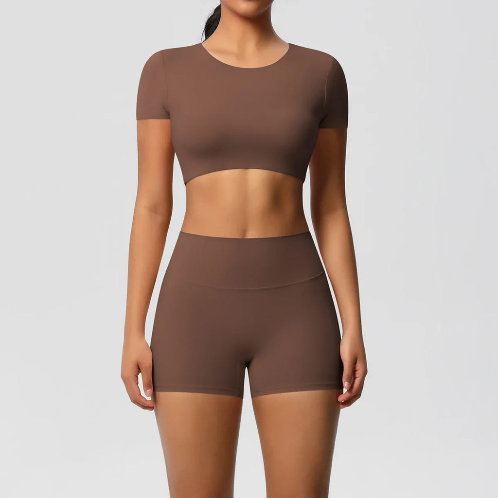 Veyra Active™ Women's SculptFlex 2-Piece Yoga Set | Booty-Shaping Leggings & Sports Tank Top