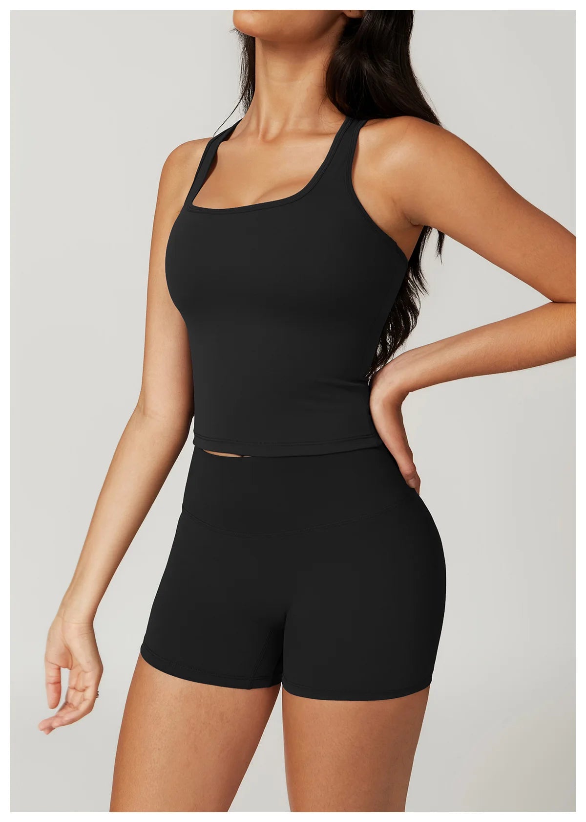Veyra Active™ Summer Shockproof Yoga Vest | Quick-Dry Seamless Workout Tank Top