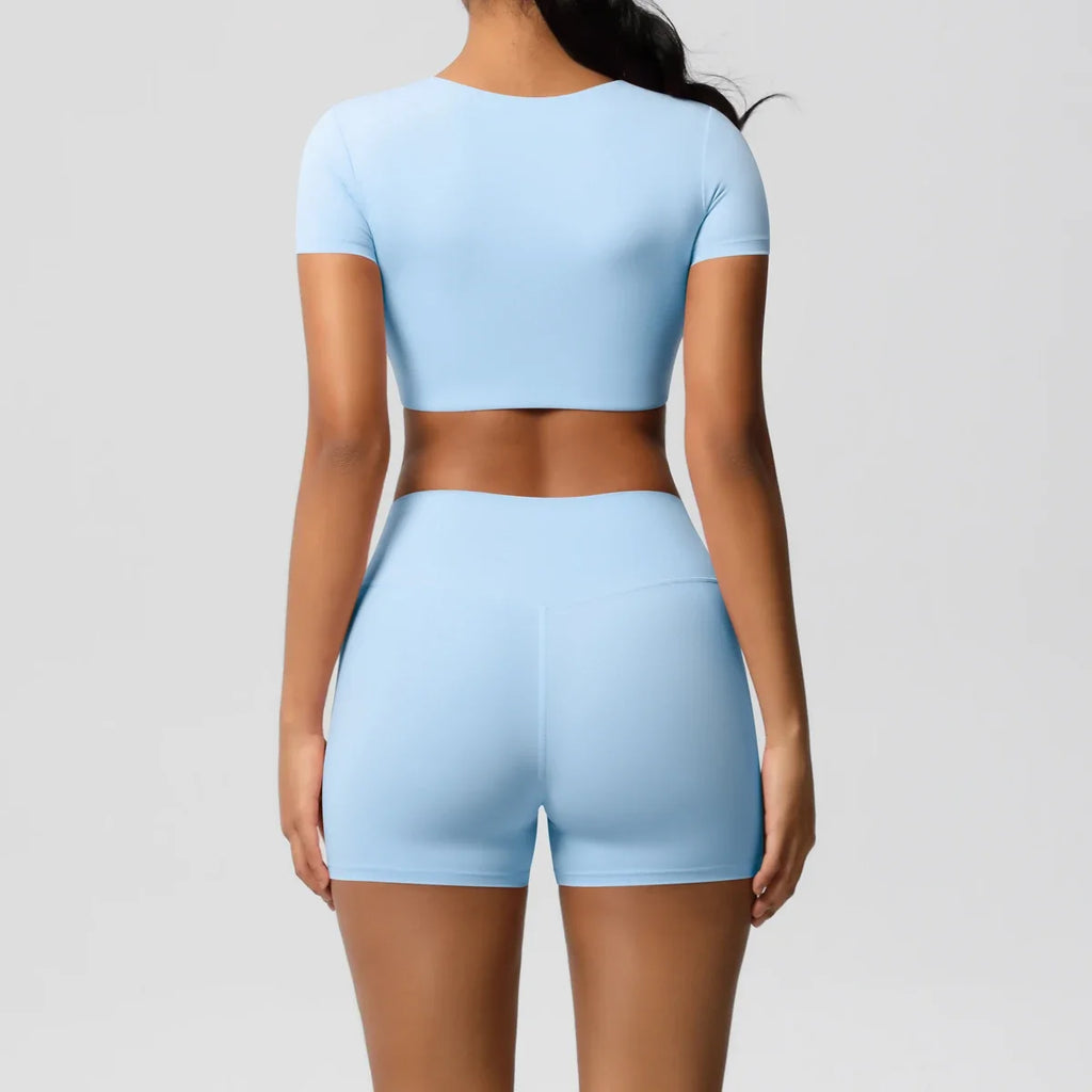 Veyra Active™ Women's SculptFlex 2-Piece Yoga Set | Booty-Shaping Leggings & Sports Tank Top