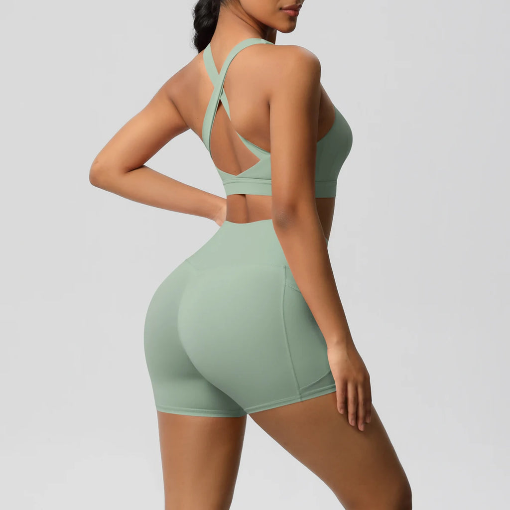 Veyra Active™ 2PCS Pocket Sculpt Shorts 2PCS