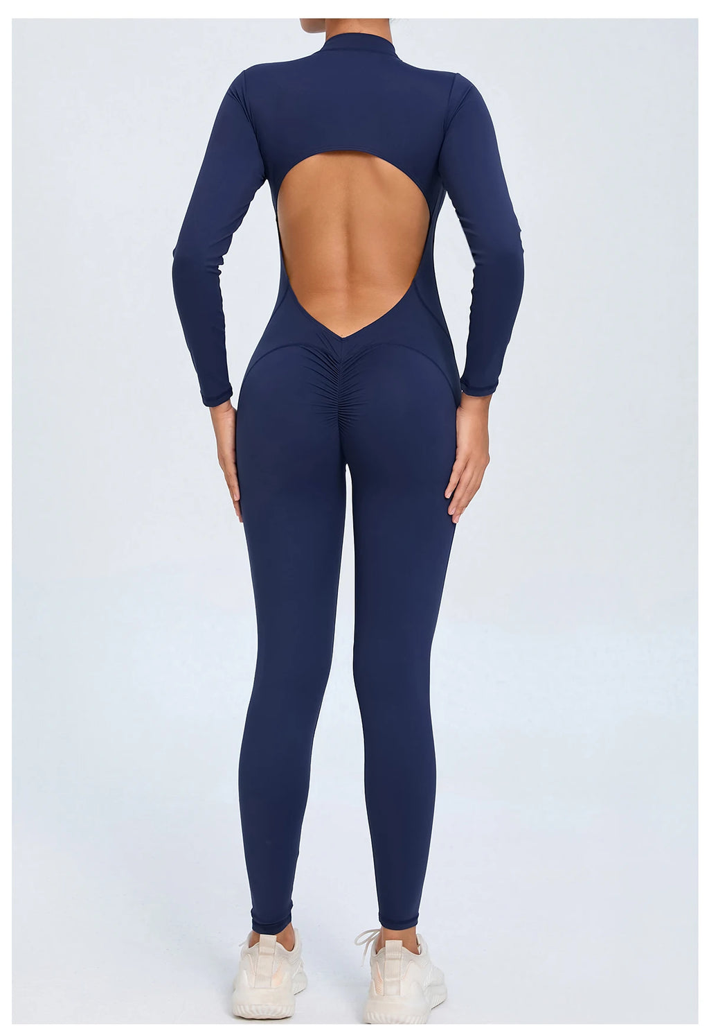 Veyra Luxe™ Zip Sculpt Jumpsuit