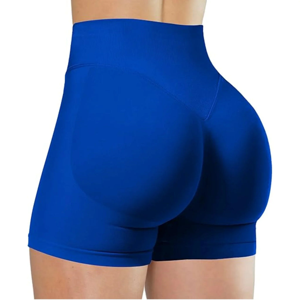 Veyra Active™ Summer High-Waisted Biker Shorts | Anti-Chafe Seamless Yoga & Running Shorts