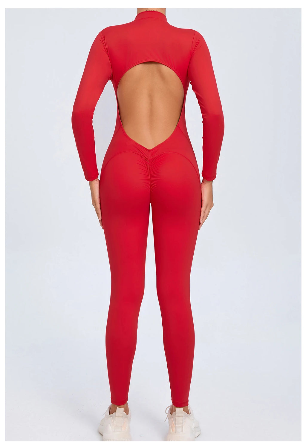 Veyra Luxe™ Zip Sculpt Jumpsuit